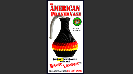 The American Prayer Vase Genie Bottle BLACK MAMBA by Big Guy's Magic- Trick - Wizard Magic Shop
