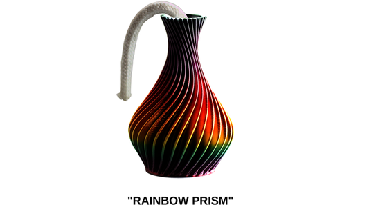 The American Prayer Vase Genie Bottle RAINBOW PRISM by Big Guy's Magic- Trick alternate view - Wizard Magic Shop