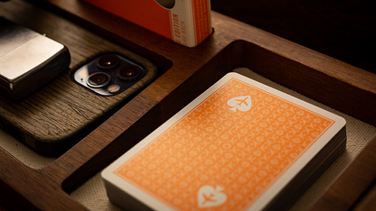 Lounge Edition in Hangar (Orange)  by Jetsetter Playing Cards