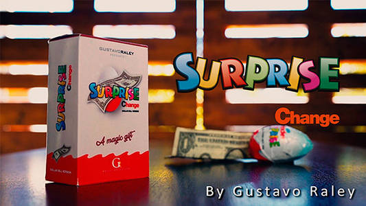 Surprise Change (Gimmicks and Online Instructions) by Gustavo Raley - Trick alternate view - Wizard Magic Shop
