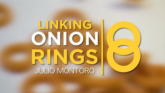 Linking Onion Rings (Gimmicks and Online Instructions) by Julio Montoro Productions - Trick - Wizard Magic Shop