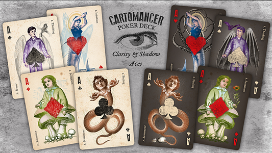 Cartomancer Clarity Classic (with Booklet) Playing Cards alternate view - Wizard Magic Shop
