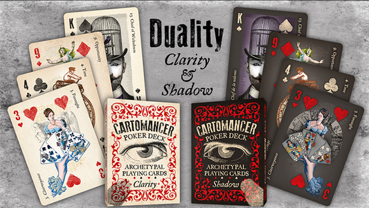 Cartomancer Clarity Classic (with Booklet) Playing Cards - Wizard Magic Shop