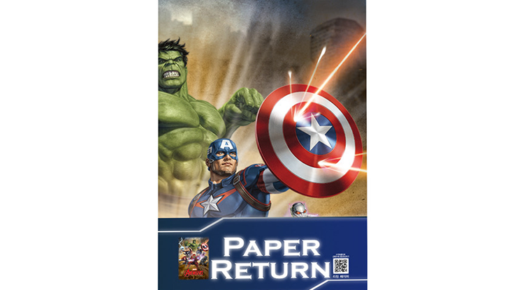 Restauración de papel (AVENGERS) de JL Magic - Truco 