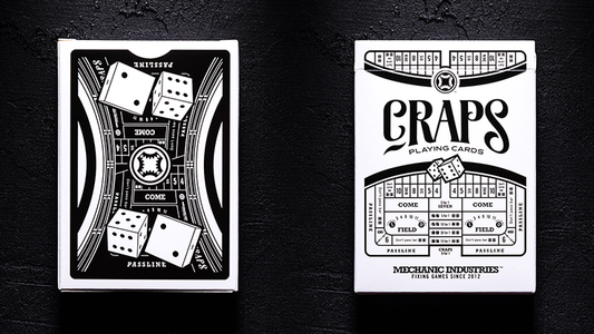 Craps Playing Cards (Online Instructions) by Mechanic Industries - Trick - Wizard Magic Shop