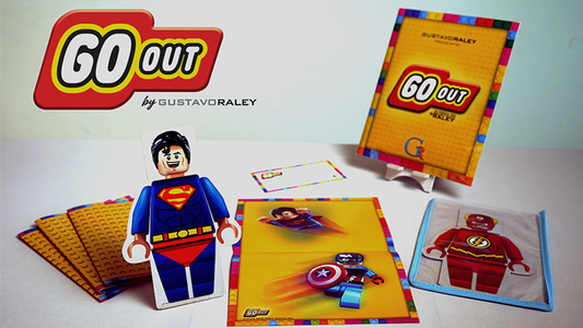 GO OUT (Gimmicks and Online Instructions) by Gustavo Raley - Trick alternate view - Wizard Magic Shop