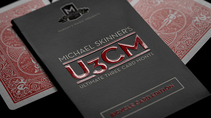 Michael Skinner's Ultimate 3 Card Monte (Red) by Murphy's Magic Supplies Inc.  - Trick