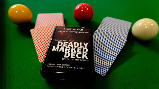 DEADLY MARKED DECK BLUE BEE (Gimmicks e instrucciones en línea) de MagicWorld - Truco 