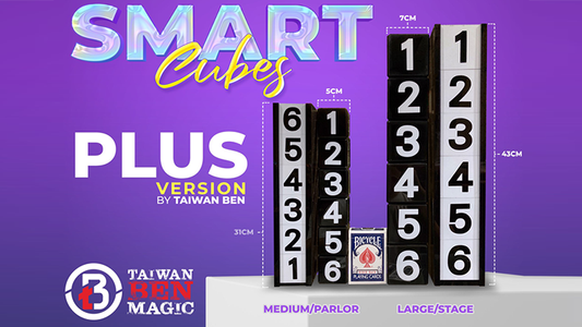 Smart Cubes PLUS (Large/Stage) by Taiwan Ben - Trick - Wizard Magic Shop
