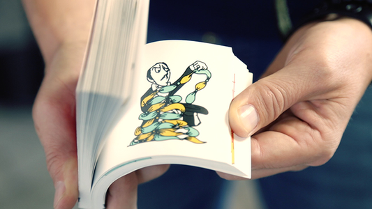 FLIP BOOK MAGICIAN by JOTA alternate view - Wizard Magic Shop