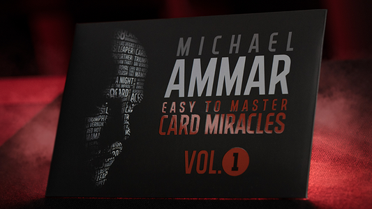 Easy to Master Card Miracles (Gimmicks and Online Instruction) Volume 1 by Michael Ammar - Trick - Wizard Magic Shop