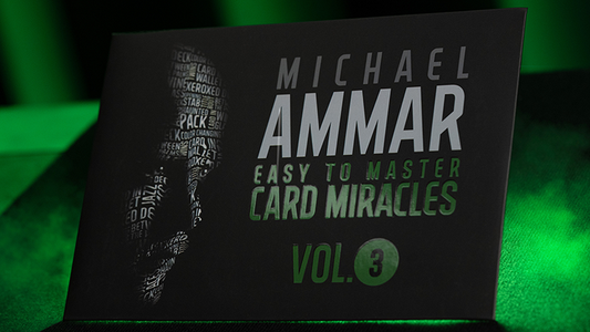 Easy to Master Card Miracles (Gimmicks and Online Instruction) Volume 3 by Michael Ammar - Trick - Wizard Magic Shop