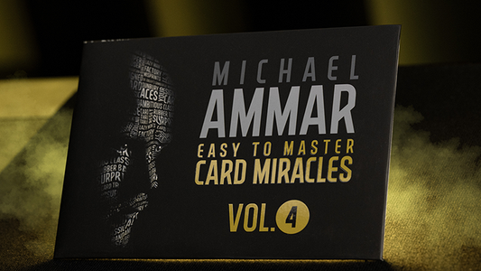 Easy to Master Card Miracles (Gimmicks and Online Instruction) Volume 4 by Michael Ammar - Trick - Wizard Magic Shop
