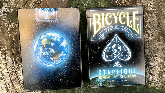 Naipes Bicycle Starlight Earth Glow de Collectable Playing Cards