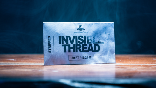 Invisible Thread Stripped (50 Feet) by Murphys Magic Supplies - Trick - Wizard Magic Shop