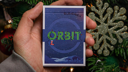 Orbit Christmas Playing Cards - Wizard Magic Shop