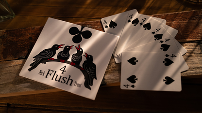 4 FLUSH BLUE by Nick Trost and Murphy's Magic - Trick