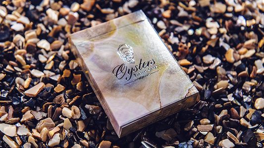 Oyster (Marked) Playing Cards by Think - Wizard Magic Shop