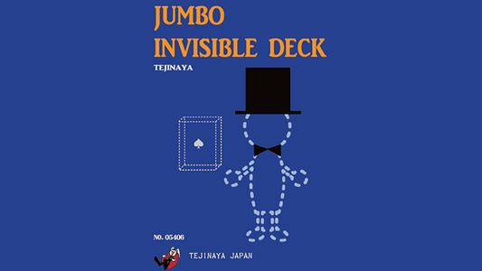 Jumbo Invisible Deck by Tejinaya - Wizard Magic Shop