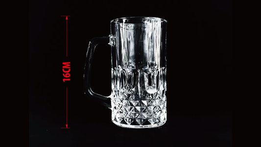 SELF EXPLODING BEER GLASS (16cm) by Wance - Trick - Wizard Magic Shop