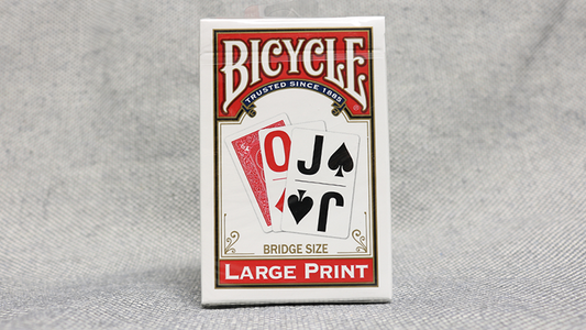 Bicycle Super Jumbo Bridge (RED) by USPCC - Wizard Magic Shop