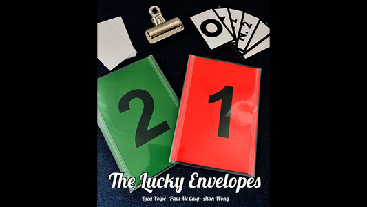 The Lucky Envelopes (Gimmicks and Online Instructions) by Luca Volpe, Paul McCaig, and Alan Wong - Trick - Wizard Magic Shop