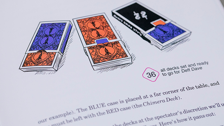 Symmetry, Parity and the Chimera Deck (plus trois decks truqués et Prop) par Ben Harris - Livre 