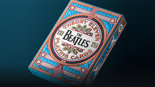 The Beatles (Blue) Playing Cards by theory11 - Wizard Magic Shop