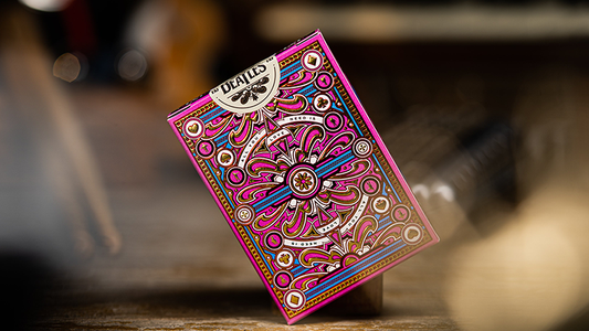 The Beatles (Pink) Playing Cards by theory11 alternate view - Wizard Magic Shop