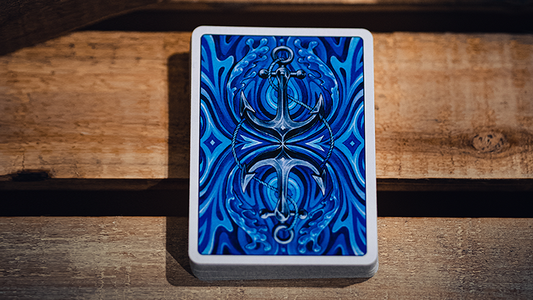 False Anchors V4 (Deep Sea) Playing Cards by Ryan Schlutz alternate view - Wizard Magic Shop