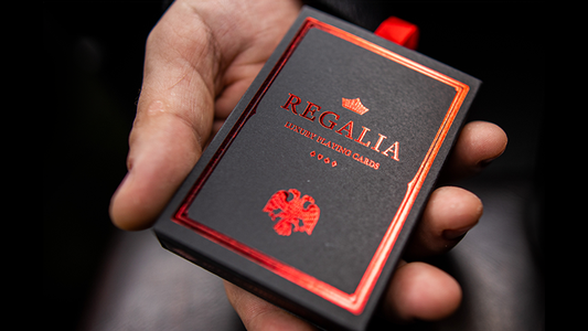 Regalia Red Playing Cards (Signature Edition) by Shin Lim - Wizard Magic Shop