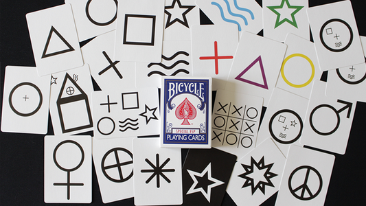 Bicycle Special ESP Blue Playing Cards (plus 15 Online Effects) - Wizard Magic Shop
