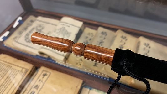 Wooden wand PRO (Bold Brown) by Harry He & Bacon Magic - Trick - Wizard Magic Shop