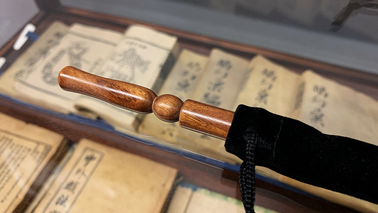 Wooden wand PRO (Standard Brown) by Harry He & Bacon Magic - Trick - Wizard Magic Shop