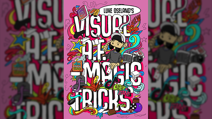 Tours de magie Visual AF de Luke Oseland - Livre 