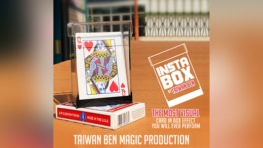 INSTA BOX (RED) by Taiwan Ben - Trick - Wizard Magic Shop