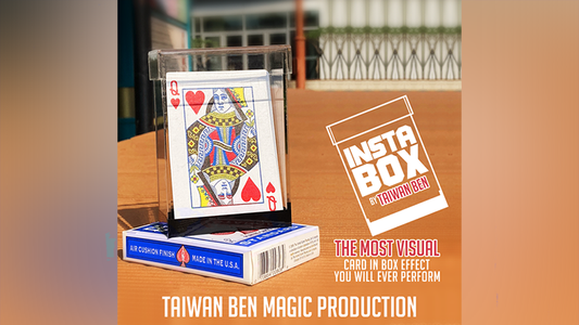 INSTA BOX (BLUE) by Taiwan Ben - Trick - Wizard Magic Shop