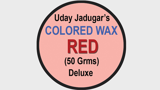 COLORED WAX (RED) 50grms. Wit by Uday Jadugar - Trick - Wizard Magic Shop