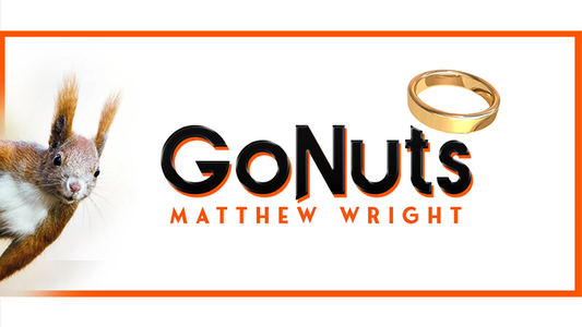 GO NUTS (Gimmicks and Online Instructions) by Matthew Wright - Trick - Wizard Magic Shop