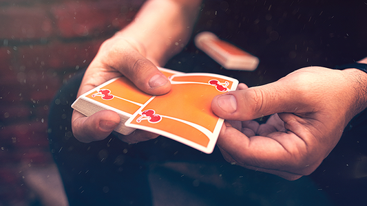 Cherry Casino Summerlin Sunset (Orange) Playing Cards by Pure Imagination Projects alternate view - Wizard Magic Shop