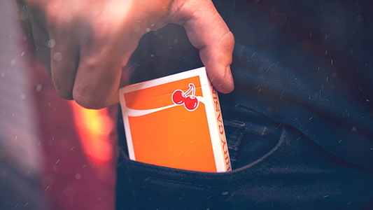 Cherry Casino Summerlin Sunset (Orange) Playing Cards by Pure Imagination Projects - Wizard Magic Shop