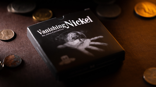 VANISHING NICKEL (Gimmicks and Online Instructions) by John Cornelius - Trick alternate view - Wizard Magic Shop