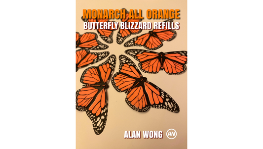REFILL MONARCH/ORANGE for Butterfly Blizzard by Jeff McBride & Alan Wong - Trick - Wizard Magic Shop