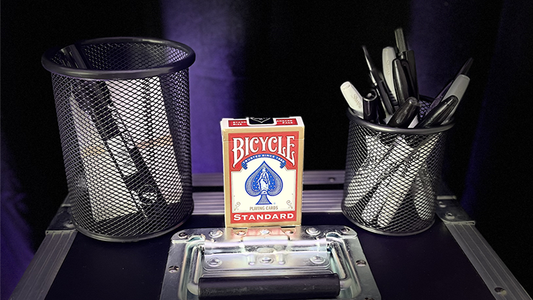 THE BASKET CLOSE UP (Gimmicks and Online Instructions) by Gonzalo Albiñana & Adrian Vega - Trick alternate view - Wizard Magic Shop