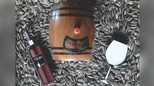 MAGIC WINE PADDLE by Dar Magia - Trick alternate view - Wizard Magic Shop