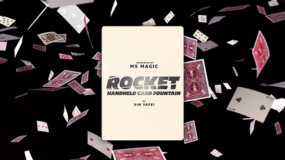 Fuente de cartas THE ROCKET PARA MANO DERECHA (Versión remota inalámbrica) de Bond Lee - Truco 