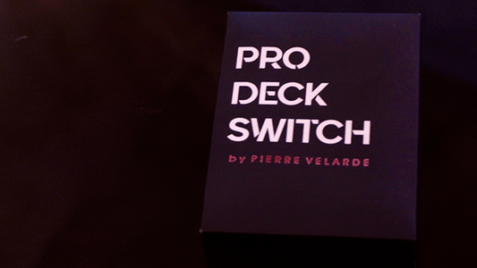 PRO DECK SWITCH (RED) By Pierre Velarde - Trick alternate view - Wizard Magic Shop
