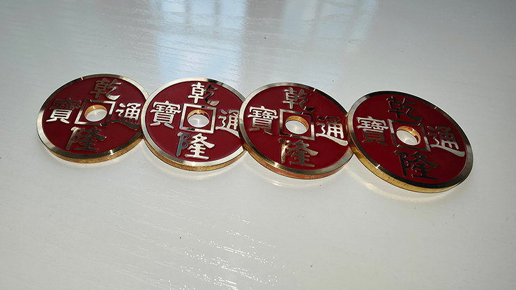 CHINESE COIN RED by N2G - Trick