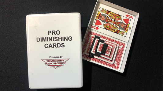 Pro Diminishing cards by Trevor Duffy - Trick alternate view - Wizard Magic Shop