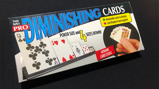 Pro Diminishing cards by Trevor Duffy - Trick - Wizard Magic Shop